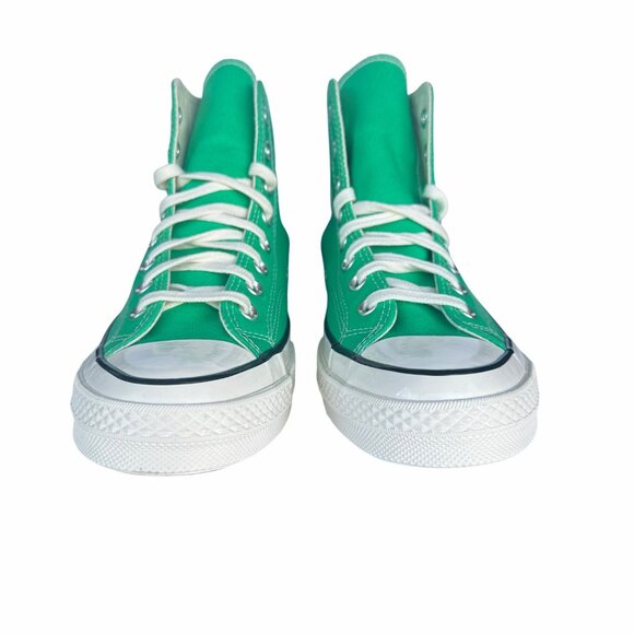 ⭐Converse Chuck 70 Hi Green Canvas Men shoes Sz 8.5 Retro Sneaker A08613F New - Picture 5 of 12
